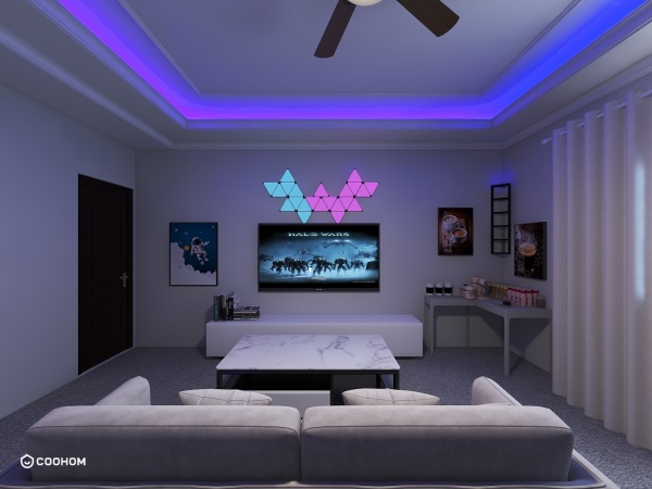 TOBO SHOP的装修设计方案Modern Gaming room