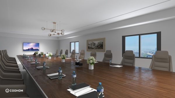 Fatima的装修设计方案Conference Room Interior Design 