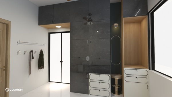 sahebnath2013的装修设计方案master bedroom closet 