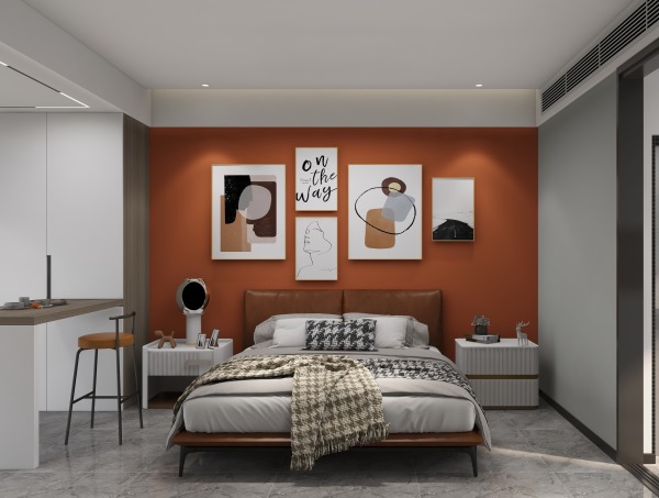 肖樾Yue的装修设计方案Apartment D1 modern minimalist