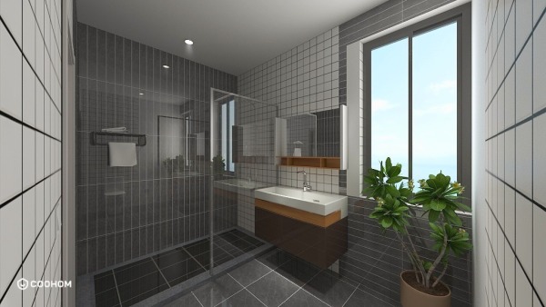 Chan Hong的装修设计方案bathroom
